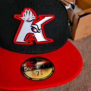 Minore leagues New Era fitted hat. Size 7 1/4